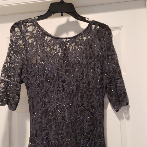 Grey evening gown - Picture 4 of 5